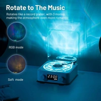 Mini Retro White Noise Bluetooth Speaker with RGB Lights, FM Radio, TF Card Support, Portable Wireless Speaker for Music & Sleep Sounds