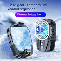 X91 Mobile Phone Cooler & Magnetic Holder – Semiconductor Fan, Built-in Battery, Adjustable, 3–7 in Phones