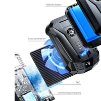 SL-14 Back-Clip Mobile Phone Cooler with 1500mAh Battery | Semiconductor Cooling, RGB Lights, Adjustable Clip for Gaming Phones