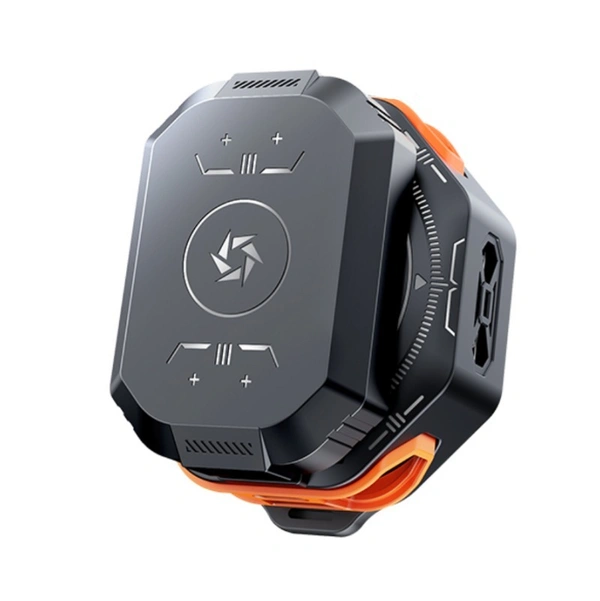 SL-53 Mobile Phone Cooling Fan | Semiconductor Refrigeration, 7-Blade Turbo Fan, Adjustable Back Clip, RGB Light