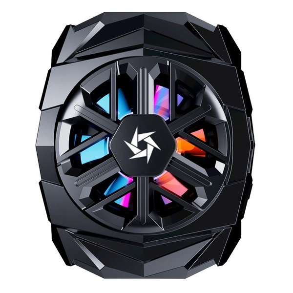 SL-03 Portable Wireless Phone Cooler | Semiconductor Cooling, Turbo Fan, 1000mAh Battery, RGB Lights for Mobile Gaming