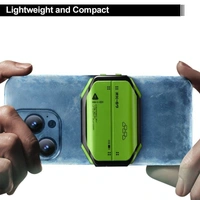 X111 Magnetic Wireless Mobile Phone Cooler | Semiconductor Cooling, Turbo Fan, 1800mAh Battery, RGB Lighting