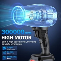 Mini Handheld Electric Cordless Leaf Blower | Powerful Motor, Rechargeable, Lightweight for Home, Car & Garden Cleaning