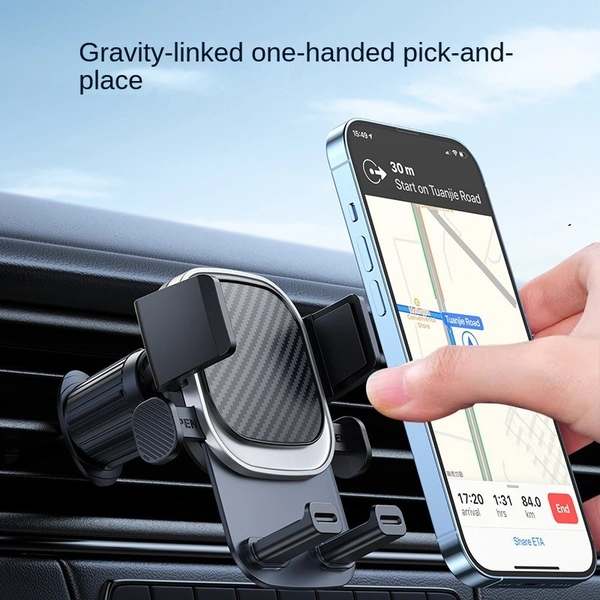 Adjustable Height Car Mobile Holder | 360° Rotation, Telescopic Arm, Strong Suction Cup for Dashboard & Windshield