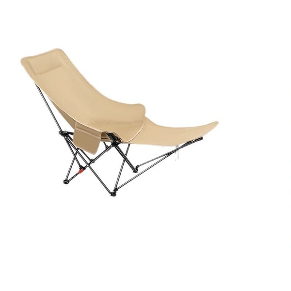 Adjustable Outdoor Folding Recliner Chair | Portable 4-Position Camping, Beach & Garden Chair