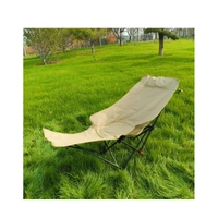 Adjustable Outdoor Folding Recliner Chair | Portable 4-Position Camping, Beach & Garden Chair