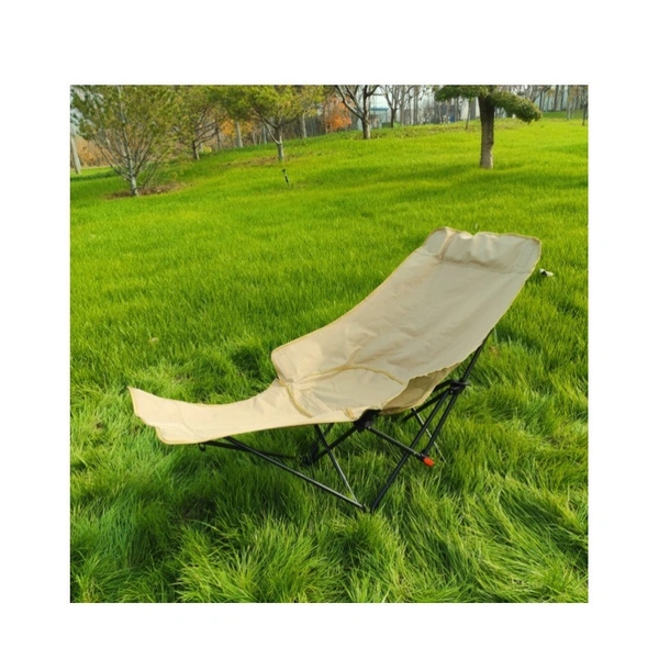 Adjustable Outdoor Folding Recliner Chair | Portable 4-Position Camping, Beach & Garden Chair