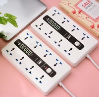 Multi-Port Power Strip with 6 Universal Sockets & 4 USB Ports | Surge Protection & Individual Switches