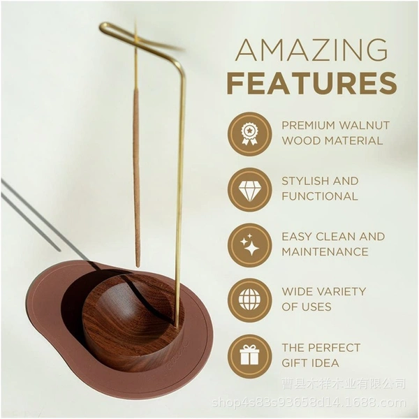 Luxury Aromatherapy Fragrance Incense Burner | Elegant Hotel & Home Room Diffuser