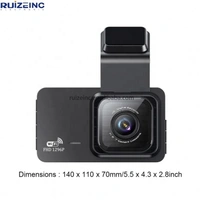 3-Inch WiFi Dashcam with 1080P HD Recording & App Control