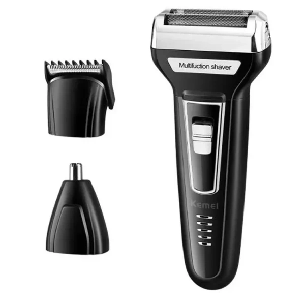 Electric Rechargeable Face & Beard Shaver for Men – USB, Cordless, Washable