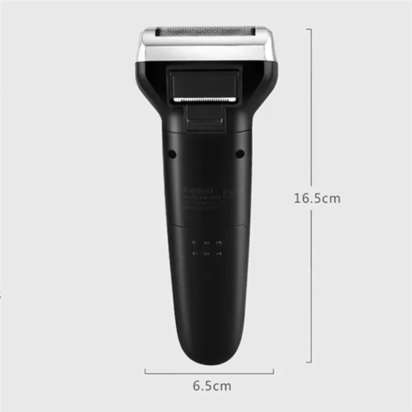 Electric Rechargeable Face & Beard Shaver for Men – USB, Cordless, Washable