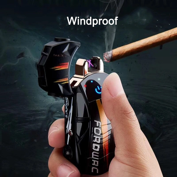Electric Rechargeable USB Lighter – Windproof, Flameless, and Eco-Friendly