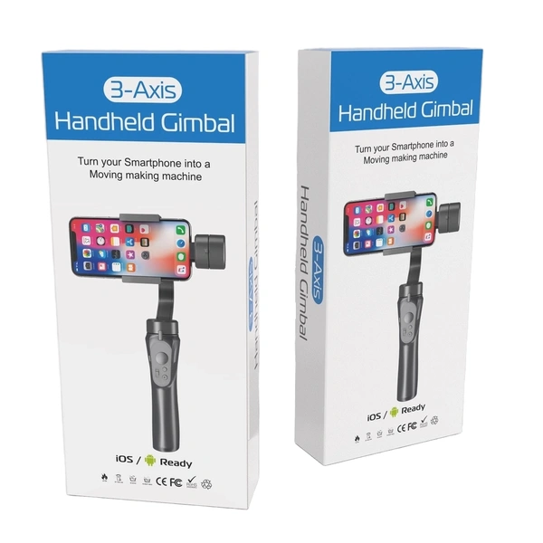 F6 Object Tracking Handheld Smartphone Gimbal | 360° Rotation for Stable Shots