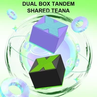 2025 L21 Mini Cube Music Box | TWS Bluetooth X Speaker 5W | Desktop Wireless Mini Speakers for Home & Party 1PCS