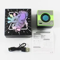 2025 L21 Mini Cube Music Box | TWS Bluetooth X Speaker 5W | Desktop Wireless Mini Speakers for Home & Party 1PCS