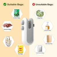 USB Rechargeable Handheld Food Bag Sealer – Seal Freshness Anytime