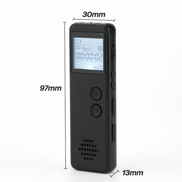 High-Quality Digital Audio Voice Recorder – Compact & Professional Recording