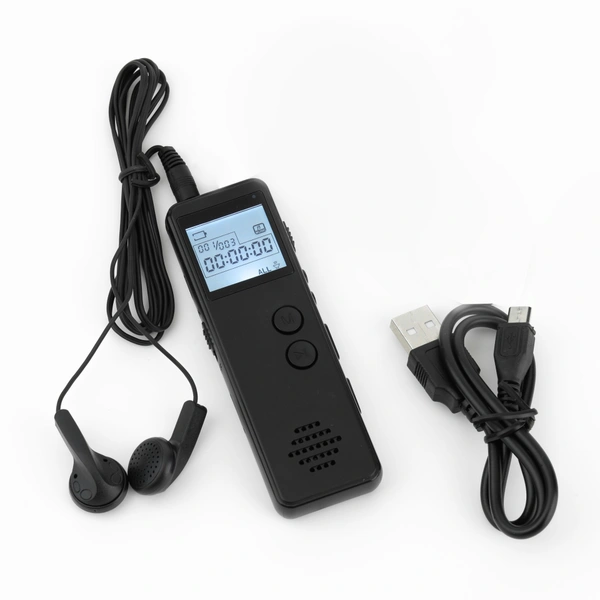 High-Quality Digital Audio Voice Recorder – Compact & Professional Recording