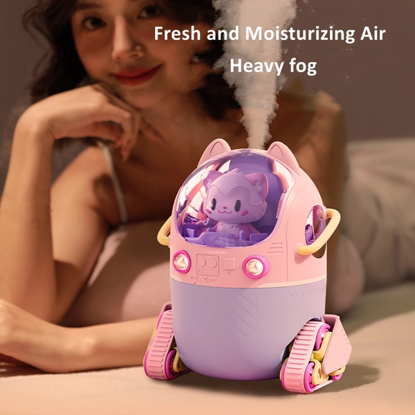 Humidifier for Child - USB Powered, Cute Design, Ideal for Kids, Air Moisturizer for Healthy Breathing