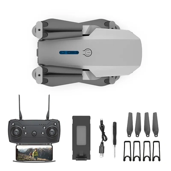 Drone Hd Dual Camera Fpv Battery 15 Minutes Flying Range Rc Quadcopter Foldable Mini Drone