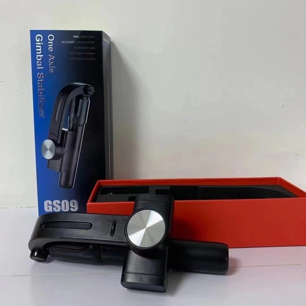 GS09 Gimbal Stabilizer Compatible with iPhone Smartphone Android,Selfie Stick Tripod