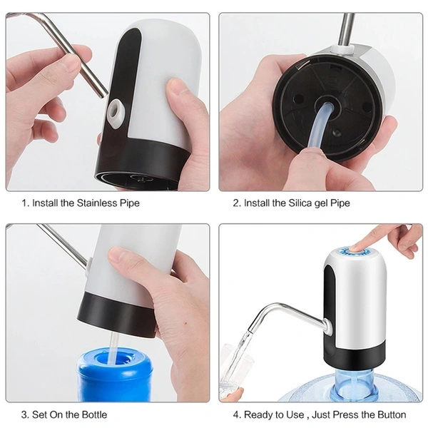 Automatic Water Dispenser, Water Bottle Pump USB Charging