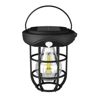 CL-T66 Outdoor Solar Wall Light Human Body Sensor Tungsten Solar Lamp 