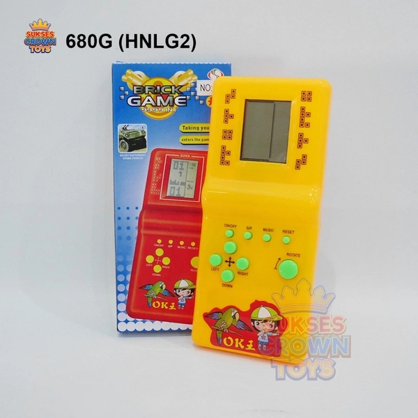 Pocket Handheld Brick Game for Kids, Little Kids 9999 in 1 Video Game. Video-Game for Birthday Return Gift, Rakshabandhan Gift. (Colour May Vary)