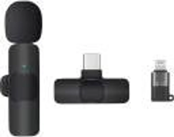 Universal Studios K8 Wireless Plug & Play Collar Mic – Type-C Microphone for Android & iOS