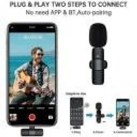 Universal Studios K8 Wireless Plug & Play Collar Mic – Type-C Microphone for Android & iOS
