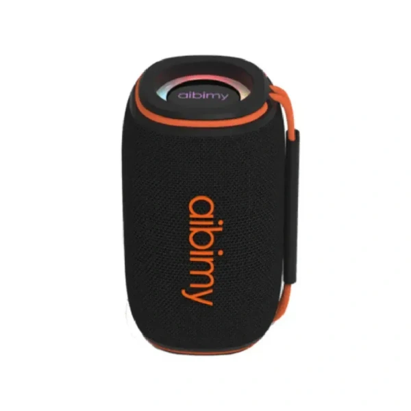 Aibimy MY-266BTS Waterproof Bluetooth Speaker with RGB Lights, IPX6, TWS, and Long Battery Life