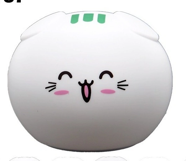 Adorable Silicone Night Light for Kids – Soft Touch Sensor LED Lamp with USB Rechargeable Battery