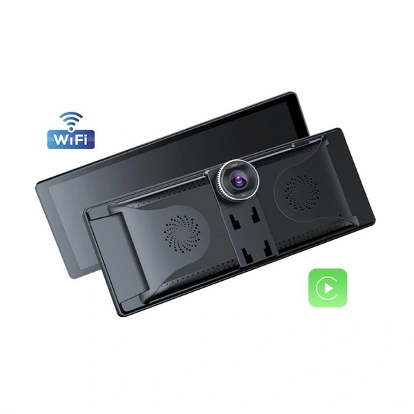 H19 | 3-in-1 10.26” Touchscreen Dash Cam | Front & Rear Dual Camera, Reverse Parking Assist, Night Vision, G-Sensor & Loop Recording