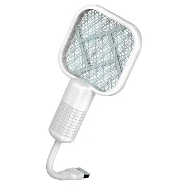 Mini USB Mosquito Swatter – Automatic Mosquito Attraction, Purple Light Trap, Strong High-Voltage Bug Zapper
