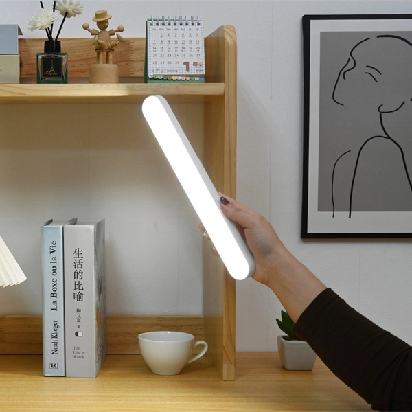 LED Desk Lamp with Eye Protection – Adjustable Brightness & USB Rechargeable Desk Light