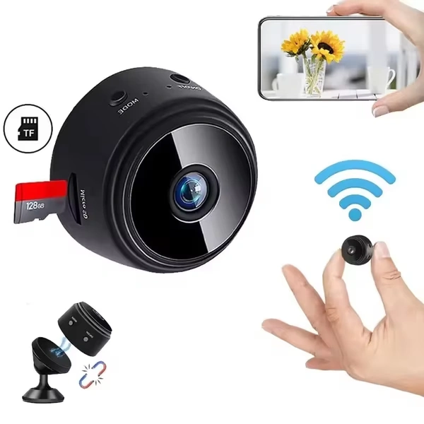 A9 1080P Wireless Mini CCTV Camera - Portable WiFi IP Security Solution"