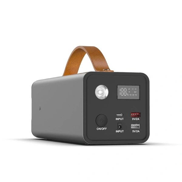 Portable Inverter Power Station 30000mAh – 220w Backup Power with AC & USB Output for Travel, Home, and Emergency Use