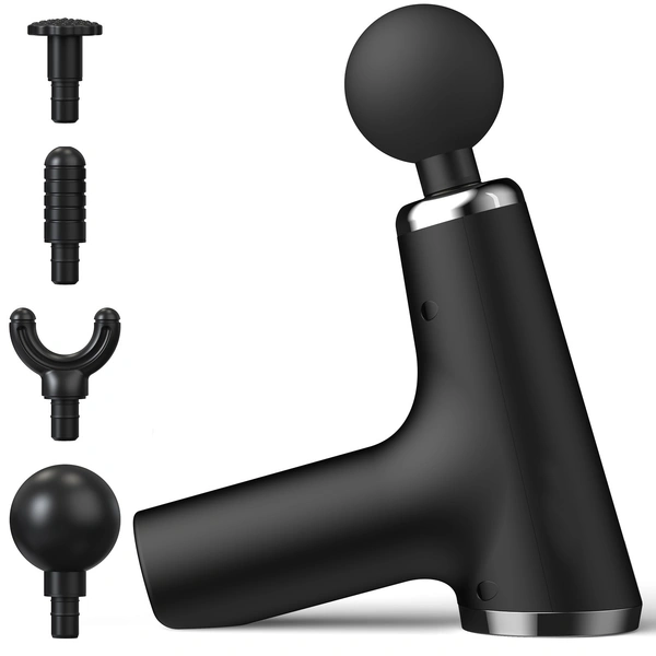 Mini Fascial Massage Gun – Deep Muscle Relief, Noiseless, USB Rechargeable