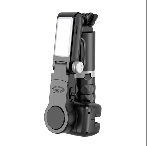 Q18 Gimbal Stabilizer for Mobile – LED Fill Light, Bluetooth Remote & Tripod | Best Gimbal India 2025
