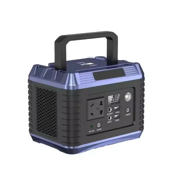300 W Portable Solar Power Station – Outdoor Solar Generator with Pure Sine Wave, Multiple Outputs, Wi-Fi Control