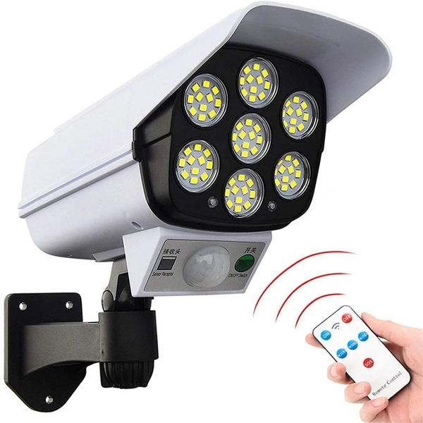 77 SMD Solar Power Sensor Lamp | Simulation Monitoring Wall Lamp with Motion Sensor 2178T