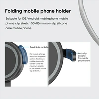 Magnetic Neck Phone Holder | Flexible Hands-Free Mobile Stand for Travel & Home Use