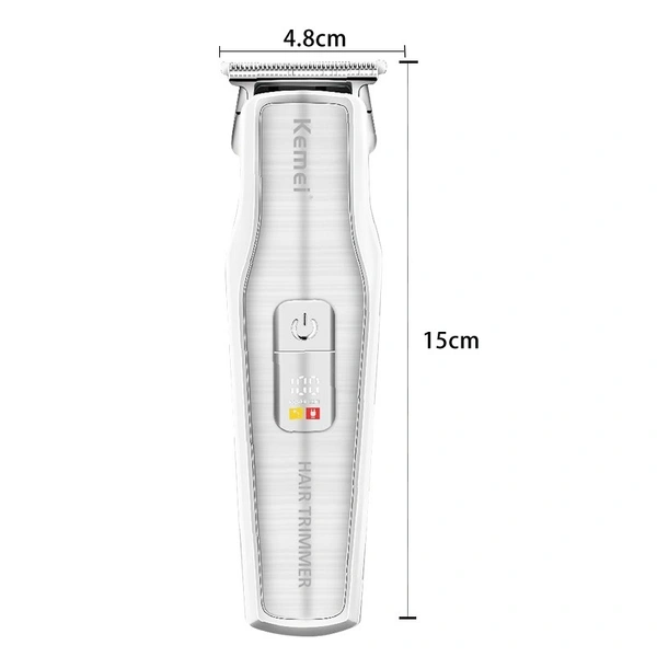Kemei KM-289 Professional Cordless Beard & Hair Trimmer | Rechargeable Grooming Kit for Men