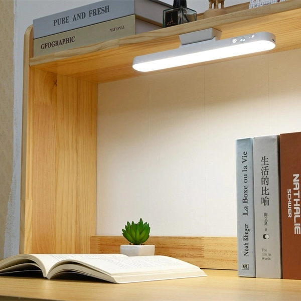 LED Desk Lamp with Eye Protection – Adjustable Brightness & USB Rechargeable Desk Light