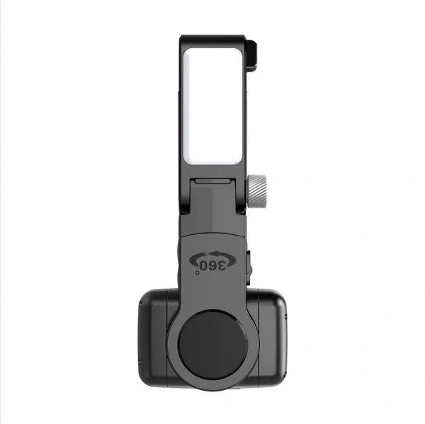 Q18 Gimbal Stabilizer for Mobile – LED Fill Light, Bluetooth Remote & Tripod | Best Gimbal India 2025