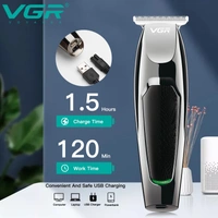VGR V-030 Electric Hair Clipper – Precision T-Blade, Rechargeable Cordless Trimmer with LED Indicators