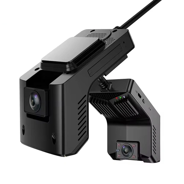 T2 4G WiFi GPS Dual Dash Cam – LTE, Night Vision, G-Sensor & Front + Inside Recording