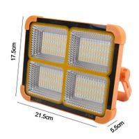 Rechargeable Portable LED Solar light – Hangable Emergency Light, ABS Body