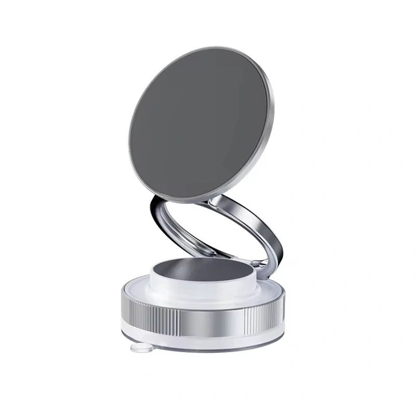 Universal Stable Vacuum Suction Magnetic Phone Holder | Home & Office Foldable Bracket